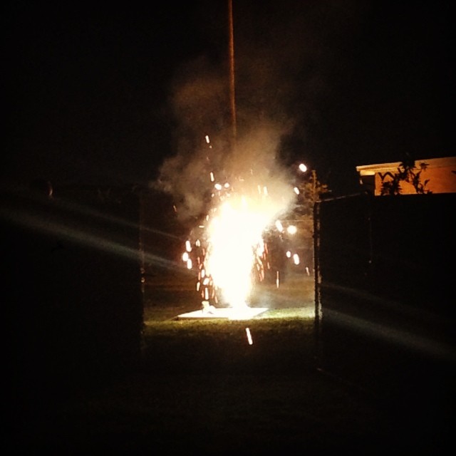 In the city limits fireworks show