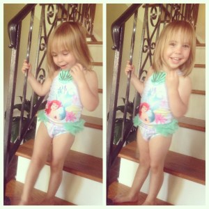 Elisa Ariel swimsuit